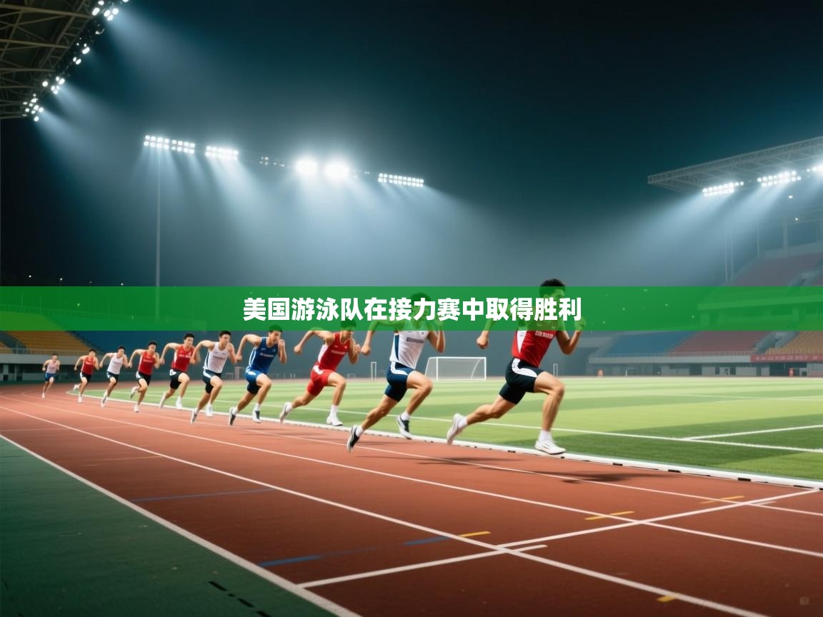 美国游泳队在接力赛中取得胜利 第2张